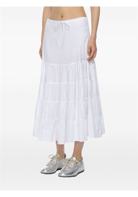 etoil long skirt woman white PALOMA WOOL | UO4106000